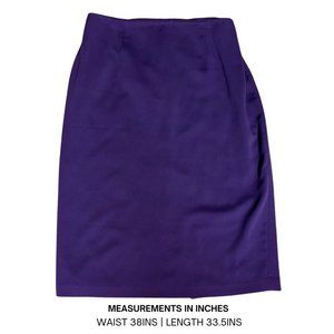 Purple Pencil Skirt | Plus Sized Jon Lawrence